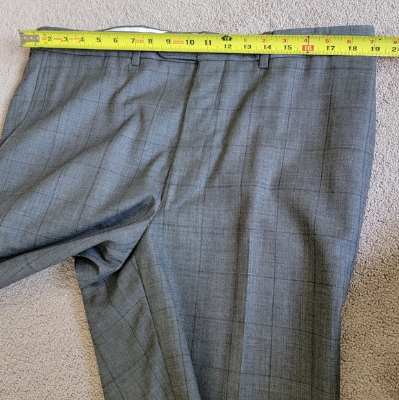 Joseph Abboud Tollegno 1900 2-Piece Suit, Check Pattern, 44 XL - Picture 10 of 15